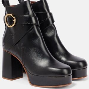 NWT See By Chloe Lyda Leather Boots ~ Size 9 US/39.5